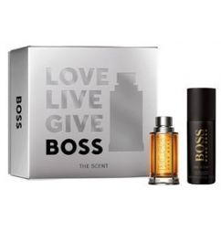HB Set Boss The Scent 2015 M 50ml edt + 150ml Deo