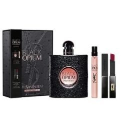 YSL Set Black Opium 2014 W edp 90ml + edp 10ml + 2g lipstick